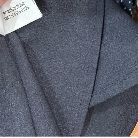 Eloquii Tie Neck Flare Sleeve Dress Blue Floral NWT size 24 - Picture 8 of 8